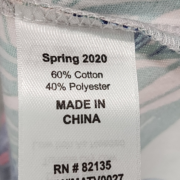 Fresh Produce Women's Tucan Tropical Short Sleeves V-Neck Summer T-Shirt - L - Picture 6 of 6